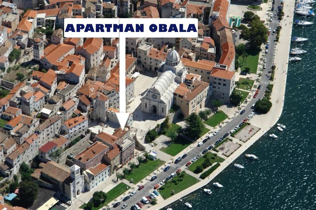 Apartment Obala Шибеник Экстерьер фото